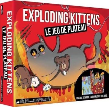 Exploding Kitten - le jeu de plateau