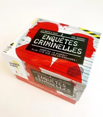 La boîte à Quiz - Enquêtes Criminelles